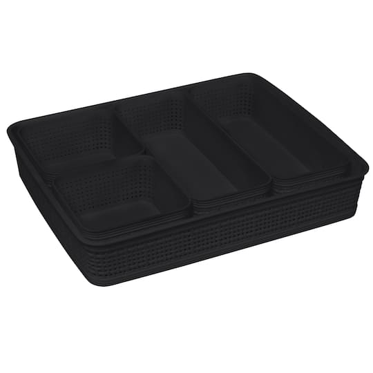 Simplify 5-Piece Organizing Basket Set